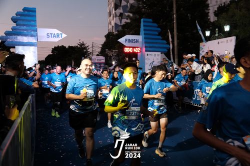 Race photo from Jabar Run 10K 2024