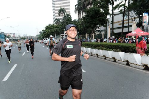 Race photo from Lari Bareng Yuk!