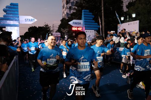 Race photo from Jabar Run 10K 2024