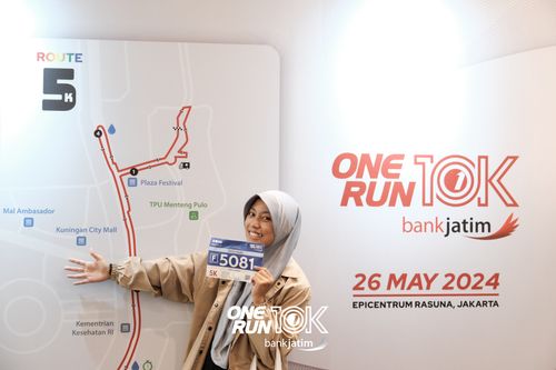 Race photo from ONE RUN 10 K