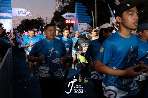 Race photo from Jabar Run 10K 2024