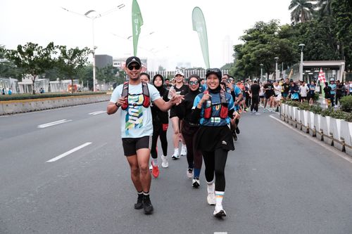 Race photo from Lari Bareng Yuk!