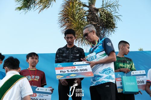 Race photo from Jabar Run 10K 2024