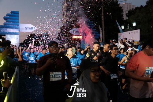 Race photo from Jabar Run 10K 2024