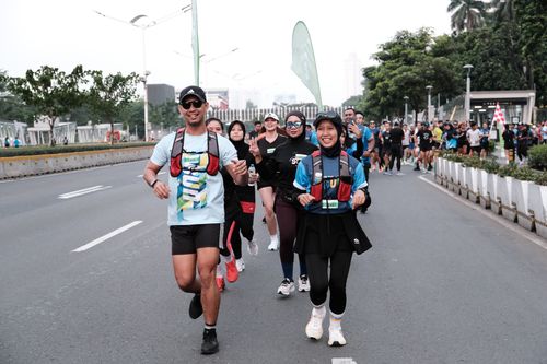 Race photo from Lari Bareng Yuk!