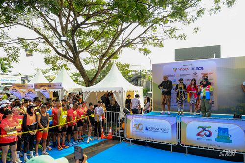 Race photo from CISANGKAN KBP CITY RUN 2025