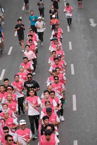 Race photo from Smartfren Run 2024 Vibes