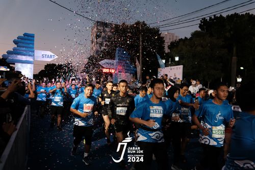 Race photo from Jabar Run 10K 2024