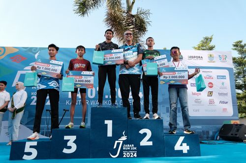 Race photo from Jabar Run 10K 2024