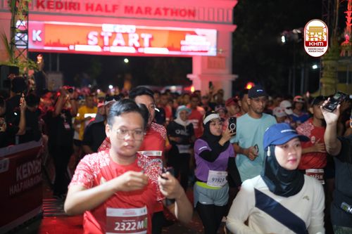 Race photo from Kediri Half Marathon 2025