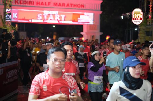 Race photo from Kediri Half Marathon 2025