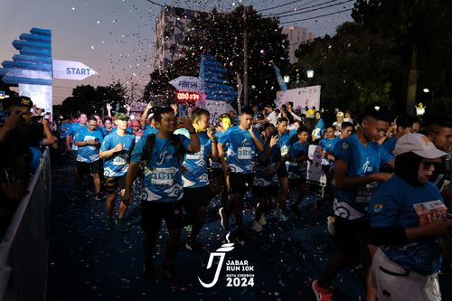 Race photo from Jabar Run 10K 2024