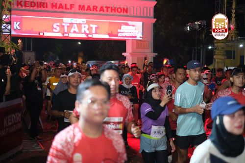 Race photo from Kediri Half Marathon 2025