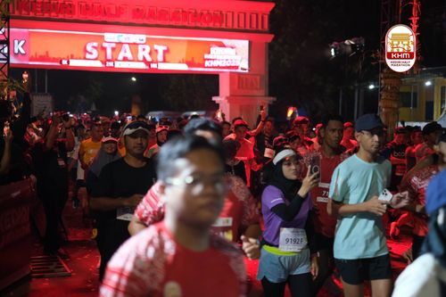 Race photo from Kediri Half Marathon 2025