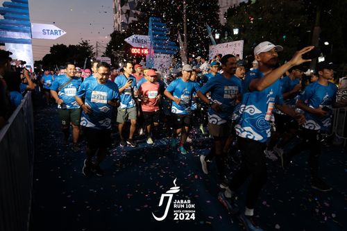 Race photo from Jabar Run 10K 2024