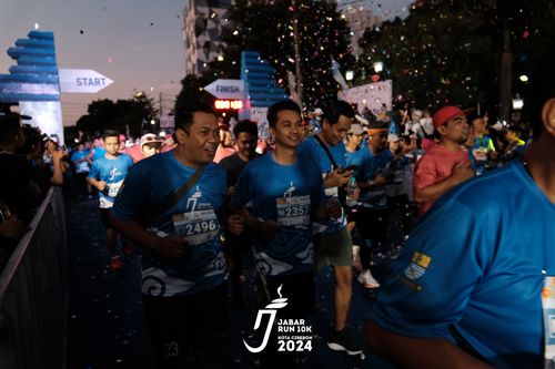 Race photo from Jabar Run 10K 2024