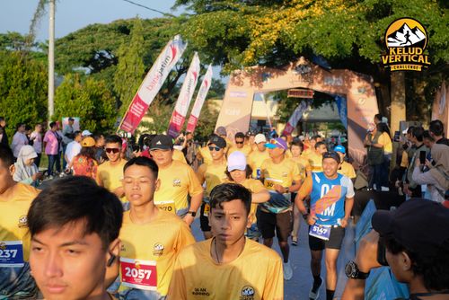 Race photo from Kelud Vertical Challenge 2024