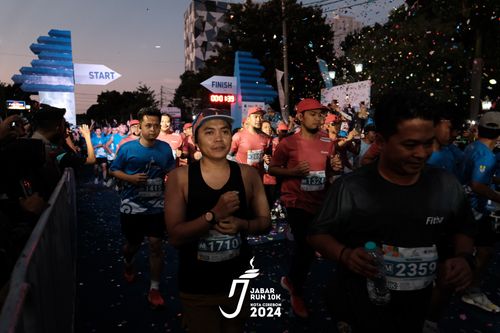 Race photo from Jabar Run 10K 2024