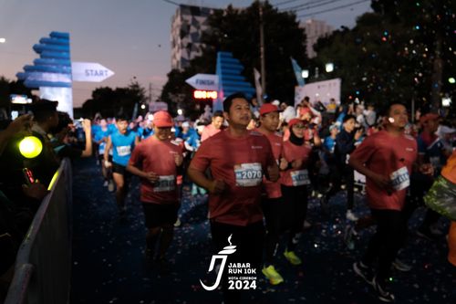 Race photo from Jabar Run 10K 2024