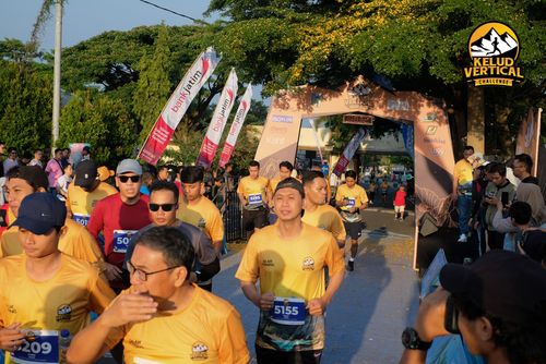 Race photo from Kelud Vertical Challenge 2024
