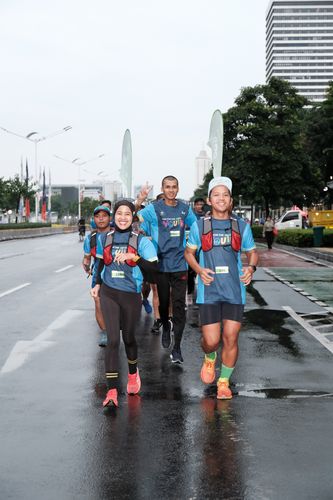 Race photo from Road to BAF Lions Run 2024