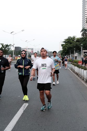 Race photo from Lari Bareng Yuk!
