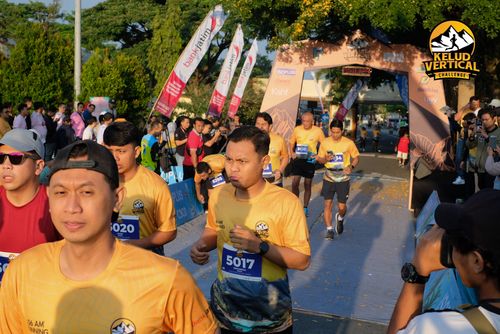 Race photo from Kelud Vertical Challenge 2024