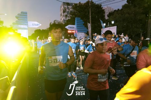 Race photo from Jabar Run 10K 2024