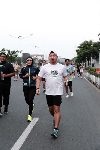 Race photo from Lari Bareng Yuk!