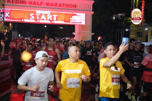 Race photo from Kediri Half Marathon 2025