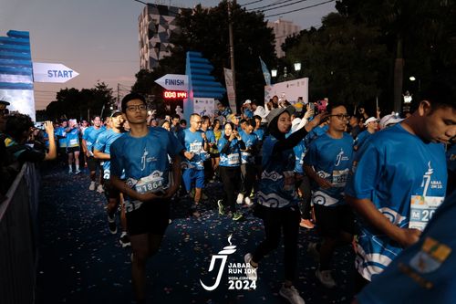 Race photo from Jabar Run 10K 2024