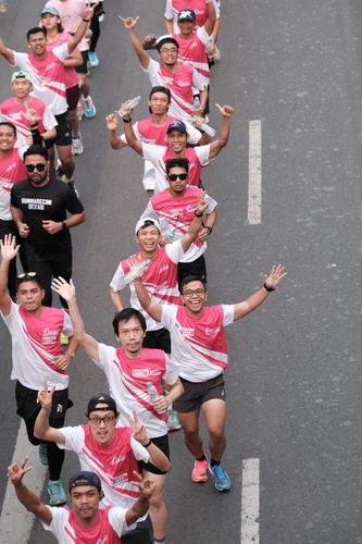 Race photo from Smartfren Run 2024 Vibes