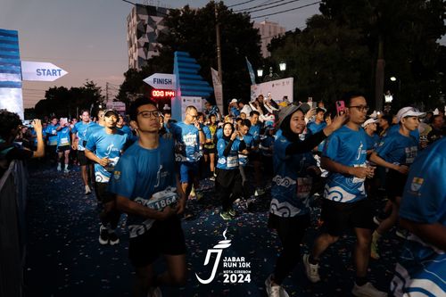 Race photo from Jabar Run 10K 2024