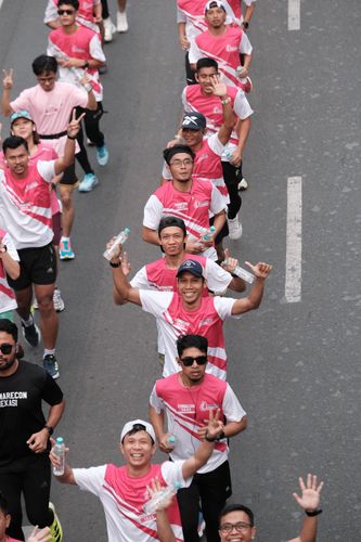 Race photo from Smartfren Run 2024 Vibes