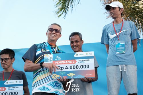 Race photo from Jabar Run 10K 2024