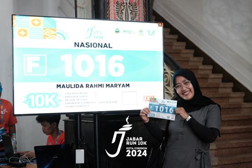 Race photo from Jabar Run 10K 2024