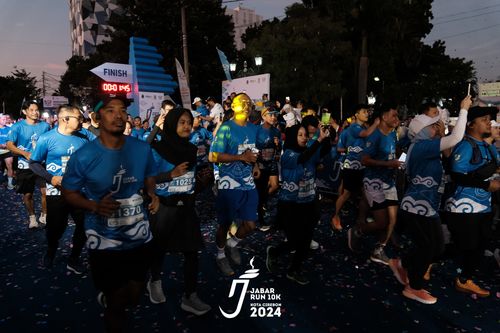 Race photo from Jabar Run 10K 2024