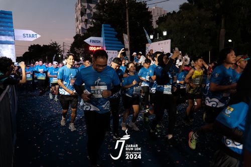Race photo from Jabar Run 10K 2024