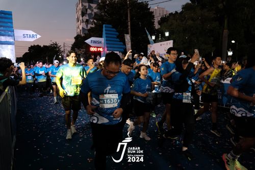 Race photo from Jabar Run 10K 2024