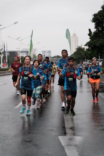 Race photo from Road to BAF Lions Run 2024