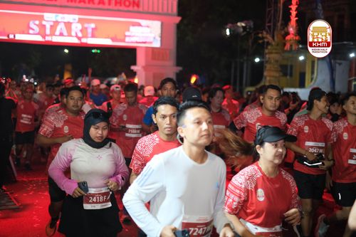 Race photo from Kediri Half Marathon 2025
