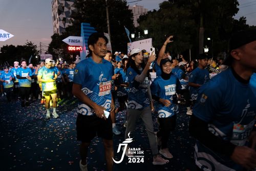 Race photo from Jabar Run 10K 2024