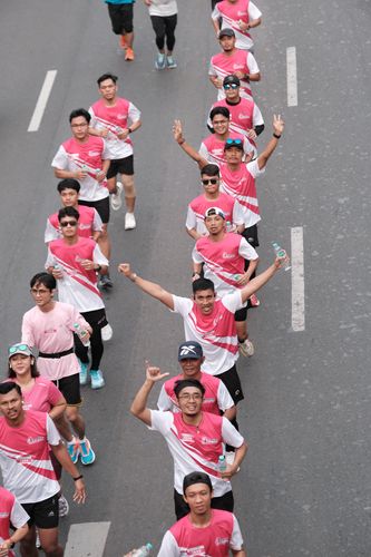 Race photo from Smartfren Run 2024 Vibes