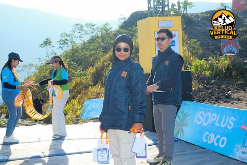 Race photo from Kelud Vertical Challenge 2024