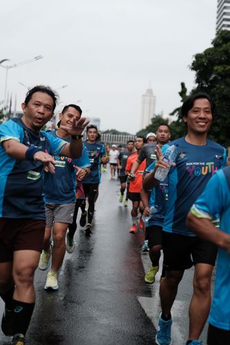 Race photo from Road to BAF Lions Run 2024
