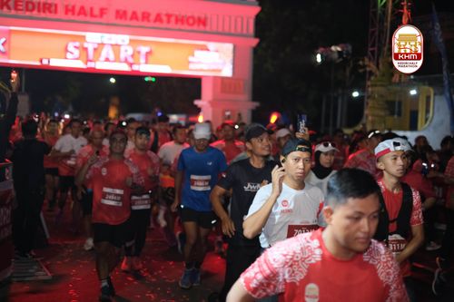 Race photo from Kediri Half Marathon 2025