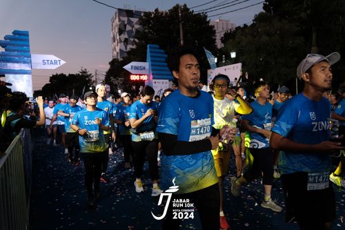 Race photo from Jabar Run 10K 2024