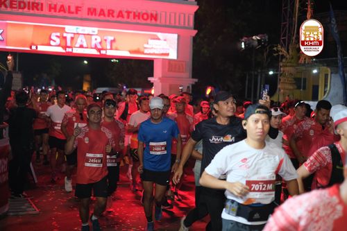 Race photo from Kediri Half Marathon 2025