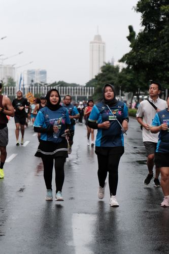 Race photo from Road to BAF Lions Run 2024