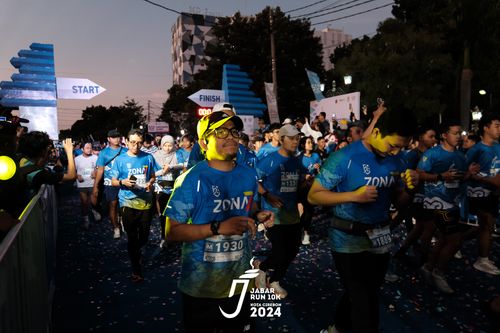 Race photo from Jabar Run 10K 2024